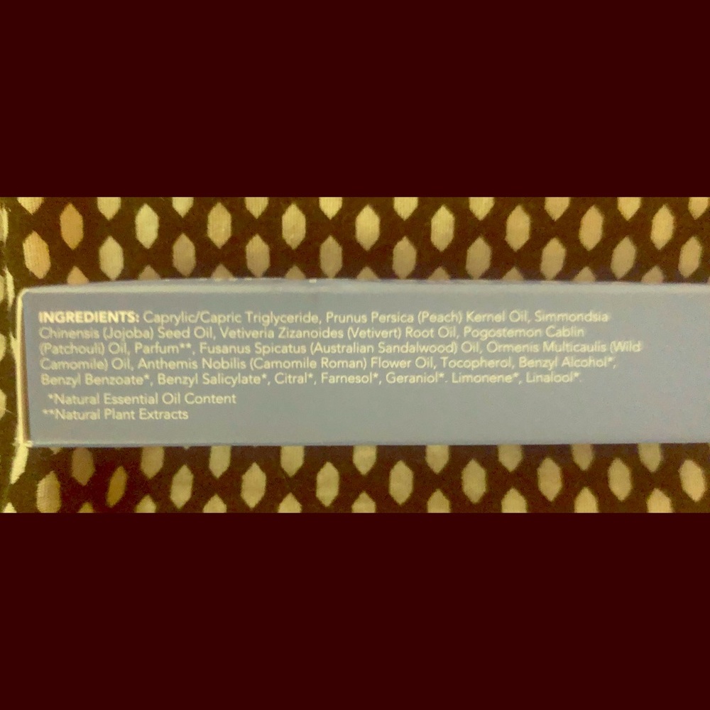 Essential oil roll-on